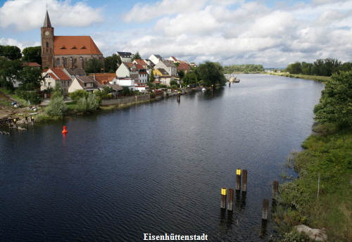 Oder Flussreise Eisenhttenstadt